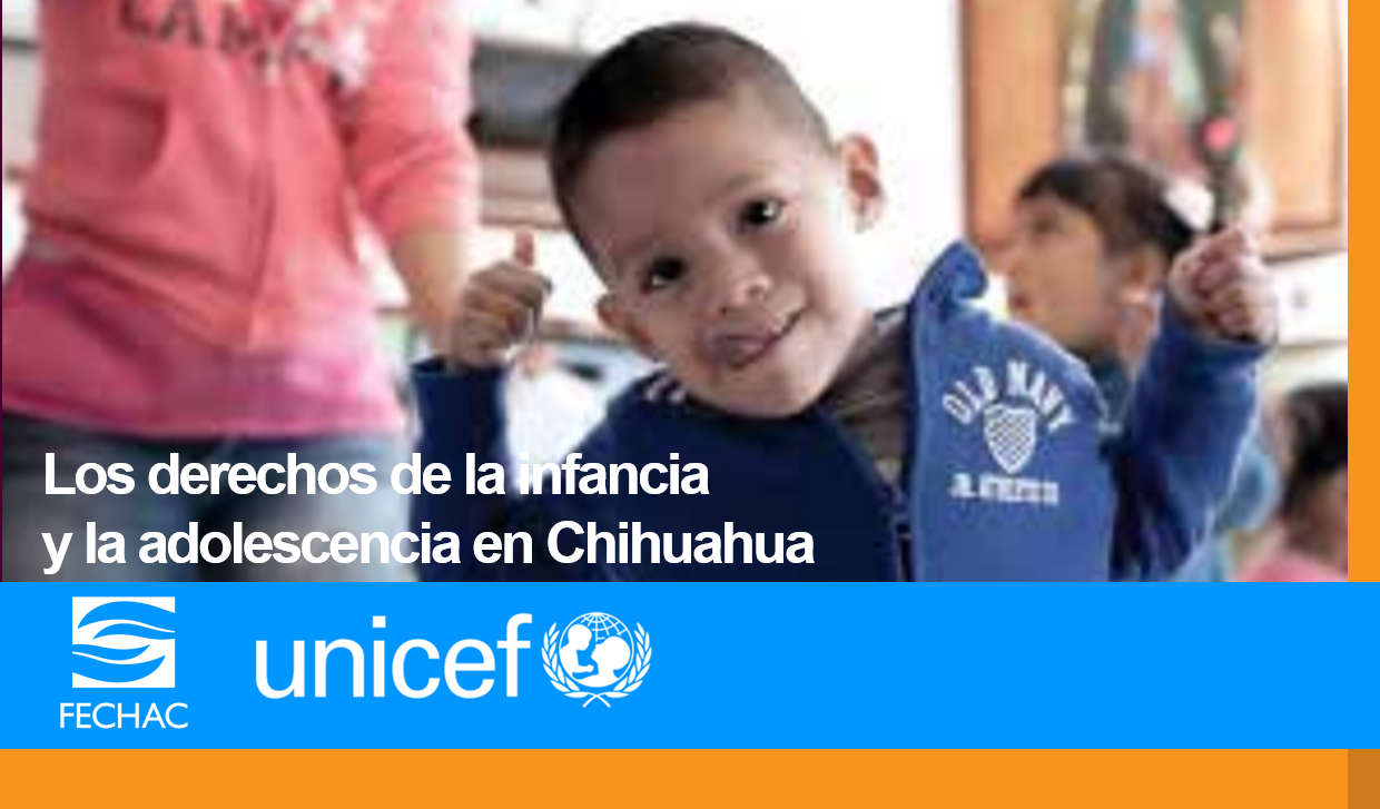 Imagen con la portada del libro de UNICEF