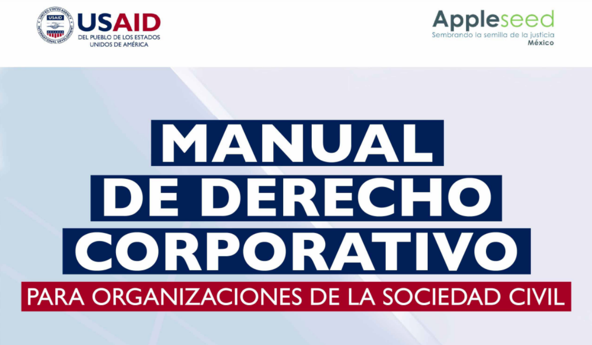 Manual de Derecho Corporativo para organizaciones de la sociedad civil 