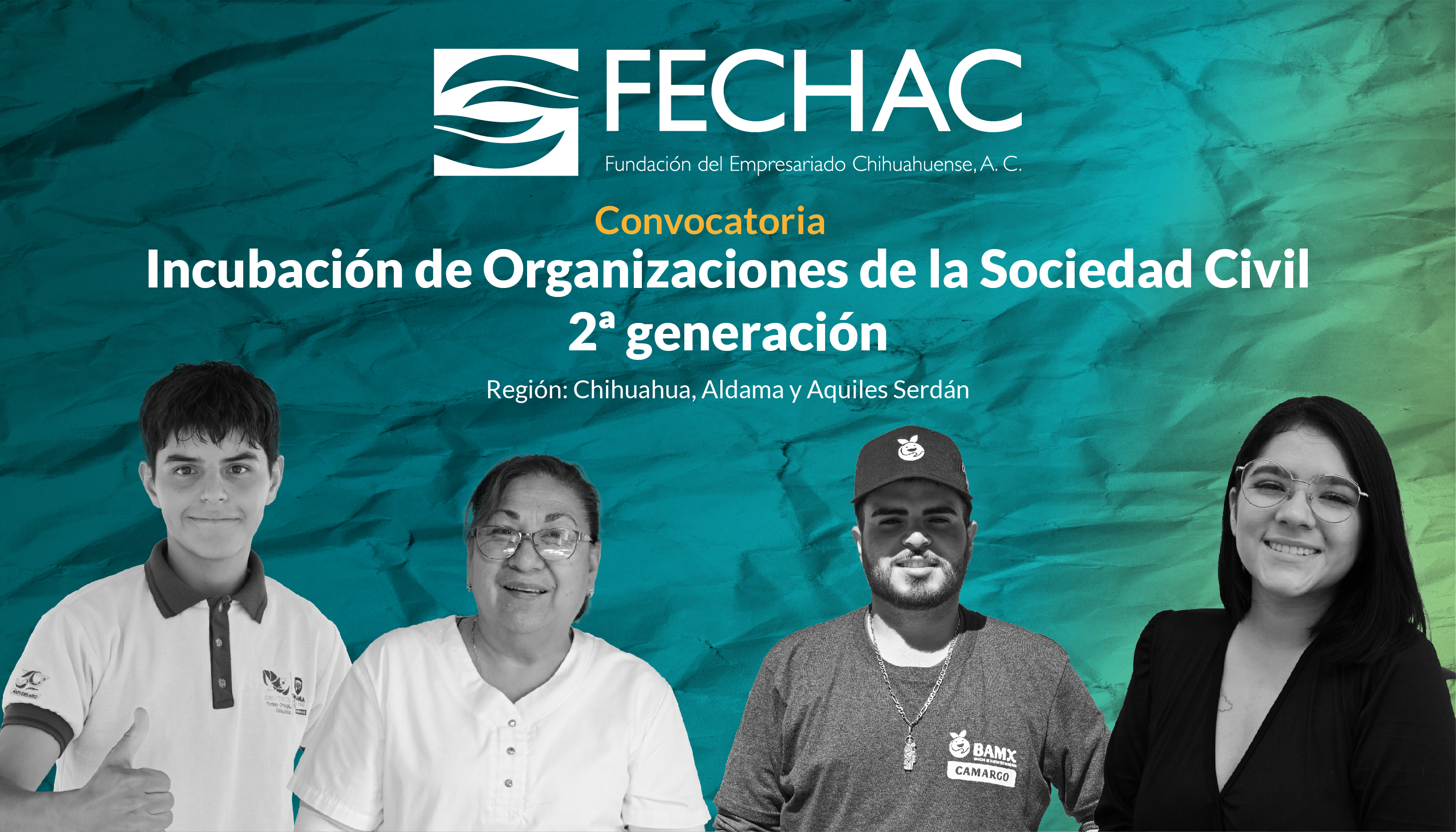 Incubación de Organizaciones de la Sociedad Civil Segunda Generación 