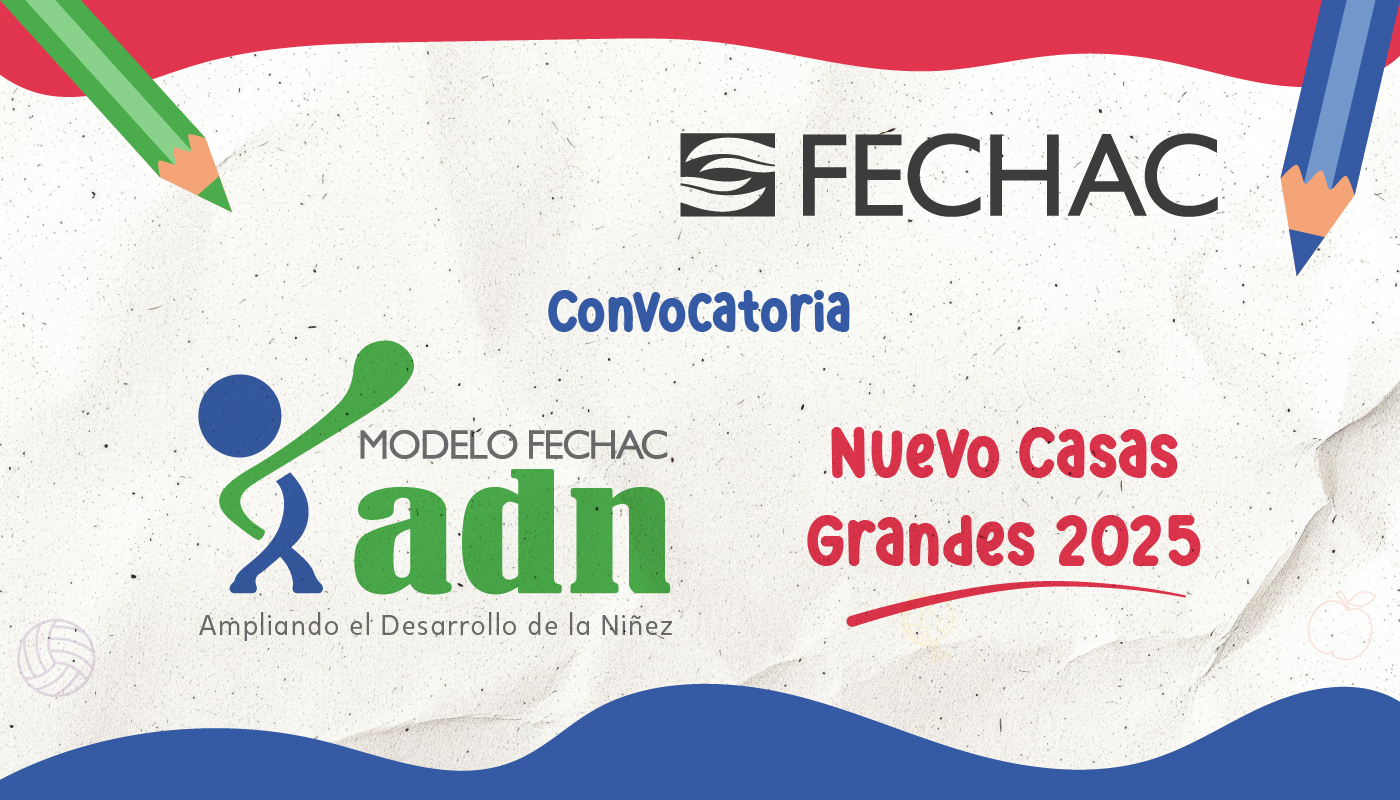 Portada de la convocatoria Modelo Ampliando el Desarrollo de la Niñez 2025-2026 de Nuevos Casas Grandes