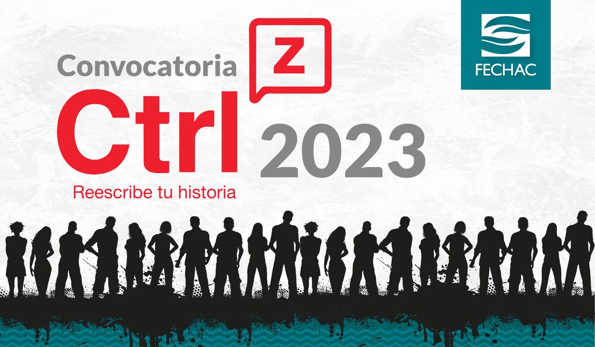 Portada de la convocatoria Ctrl Z reescribe tu historia