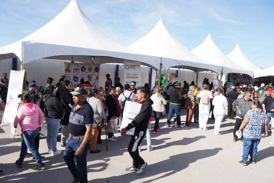 Impulsan bienestar comunitario con Feria de la Salud en Riberas del Bravo